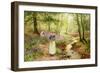 The Bluebell Glade-Ernest Walbourn-Framed Giclee Print