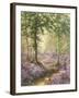 The Bluebell Wood-Alfred Fontville de Breanski-Framed Giclee Print