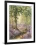 The Bluebell Wood-Alfred Fontville de Breanski-Framed Giclee Print