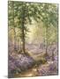 The Bluebell Wood-Alfred Fontville de Breanski-Mounted Giclee Print