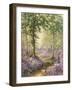 The Bluebell Wood-Alfred Fontville de Breanski-Framed Giclee Print