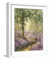 The Bluebell Wood-Alfred Fontville de Breanski-Framed Giclee Print