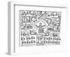 The Blueprint Drawings, 1990-Keith Haring-Framed Premium Giclee Print