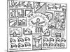 The Blueprint Drawings, 1990-Keith Haring-Mounted Giclee Print