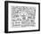 The Blueprint Drawings, 1990-Keith Haring-Framed Giclee Print