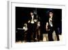 THE BLUES BROTHERS, 1980 directed by JOHN LANDIS Dan Aykroyd and John Belushi (photo)-null-Framed Photo