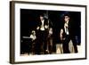 THE BLUES BROTHERS, 1980 directed by JOHN LANDIS Dan Aykroyd and John Belushi (photo)-null-Framed Photo