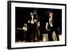 THE BLUES BROTHERS, 1980 directed by JOHN LANDIS Dan Aykroyd and John Belushi (photo)-null-Framed Photo