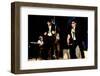 THE BLUES BROTHERS, 1980 directed by JOHN LANDIS Dan Aykroyd and John Belushi (photo)-null-Framed Photo