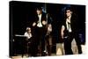 THE BLUES BROTHERS, 1980 directed by JOHN LANDIS Dan Aykroyd and John Belushi (photo)-null-Stretched Canvas