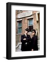 THE BLUES BROTHERS, 1980 directed by JOHN LANDIS Dan Aykroyd and John Belushi (photo)-null-Framed Photo