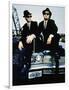 THE BLUES BROTHERS, 1980 directed by JOHN LANDIS Dan Aykroyd and John Belushi (photo)-null-Framed Photo