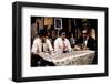 THE BLUES BROTHERS, 1980 directed by JOHN LANDIS Dan Aykroyd, John Belushi and Cab Calloway (photo)-null-Framed Photo