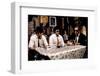 THE BLUES BROTHERS, 1980 directed by JOHN LANDIS Dan Aykroyd, John Belushi and Cab Calloway (photo)-null-Framed Photo