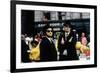 THE BLUES BROTHERS, 1980 directed by JOHN LANDIS John Belushi and Dan Aykroyd (photo)-null-Framed Photo