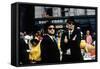 THE BLUES BROTHERS, 1980 directed by JOHN LANDIS John Belushi and Dan Aykroyd (photo)-null-Framed Stretched Canvas