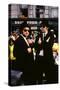 THE BLUES BROTHERS, 1980 directed by JOHN LANDIS John Belushi and Dan Aykroyd (photo)-null-Stretched Canvas