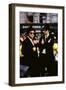 THE BLUES BROTHERS, 1980 directed by JOHN LANDIS John Belushi and Dan Aykroyd (photo)-null-Framed Photo