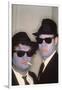 THE BLUES BROTHERS, 1980 directed by JOHN LANDIS John Belushi and Dan Aykroyd (photo)-null-Framed Photo