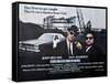 THE BLUES BROTHERS, 1980 directed by JOHN LANDIS John Belushi and Dan Aykroyd (photo)-null-Framed Stretched Canvas