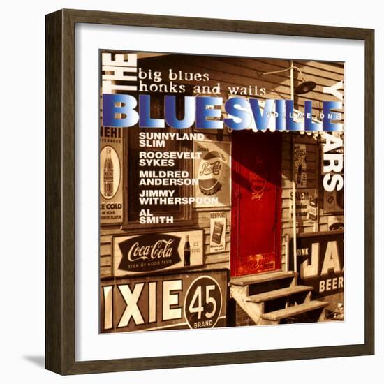 The Bluesville Years: Vol 1: Big Blues Honks and Wails-null-Framed Art Print