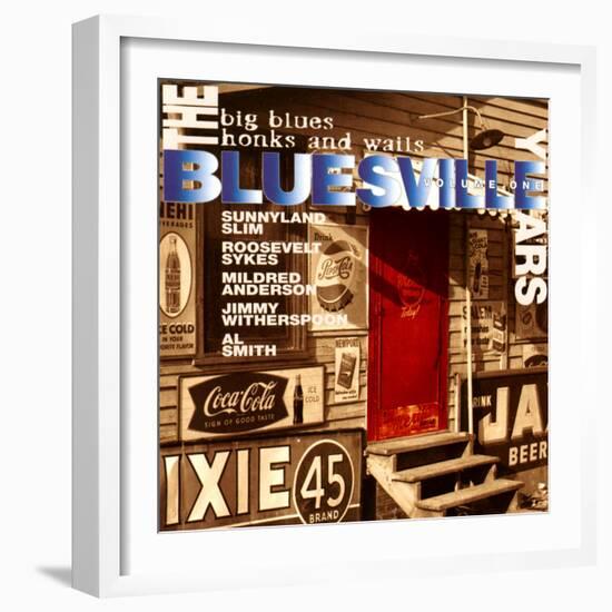 The Bluesville Years: Vol 1: Big Blues Honks and Wails-null-Framed Art Print