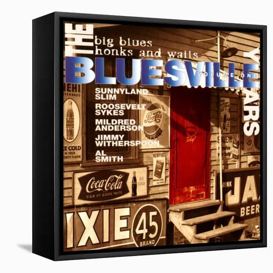 The Bluesville Years: Vol 1: Big Blues Honks and Wails-null-Framed Stretched Canvas