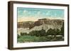 The Bluffs, Yellowstone River, Billings, Montana-null-Framed Art Print