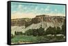 The Bluffs, Yellowstone River, Billings, Montana-null-Framed Stretched Canvas