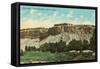 The Bluffs, Yellowstone River, Billings, Montana-null-Framed Stretched Canvas