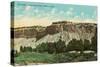 The Bluffs, Yellowstone River, Billings, Montana-null-Stretched Canvas