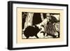 The Boar And The Gypsy-Frank Dobias-Framed Premium Giclee Print