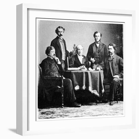 The Board of New York Police Commissioners, C1860-MATHEW B BRADY-Framed Giclee Print