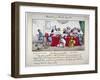 The board of Red cloth, City ladies admitted if extreemly Rich...', 1827-SW Fores-Framed Giclee Print