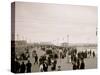 The Board Walk, Asbury Park, N.J.-null-Stretched Canvas