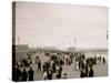 The Board Walk, Asbury Park, N.J.-null-Stretched Canvas