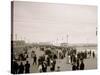 The Board Walk, Asbury Park, N.J.-null-Stretched Canvas