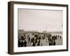 The Board Walk, Asbury Park, N.J.-null-Framed Photo