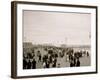 The Board Walk, Asbury Park, N.J.-null-Framed Photo