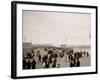 The Board Walk, Asbury Park, N.J.-null-Framed Photo