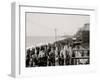 The Boardwalk, Atlantic City, N.J.-null-Framed Photo