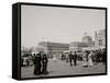 The Boardwalk, Atlantic City, New Jersey-null-Framed Stretched Canvas