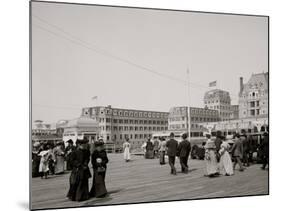 The Boardwalk, Atlantic City, New Jersey-null-Mounted Photo