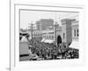 The Boardwalk Parade, Atlantic City, N.J.-null-Framed Photo