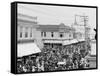 The Boardwalk Parade, Atlantic City, N.J.-null-Framed Stretched Canvas