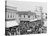 The Boardwalk Parade, Atlantic City, N.J.-null-Stretched Canvas