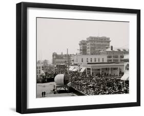 The Boardwalk Parade, Atlantic City, N.J.-null-Framed Photo