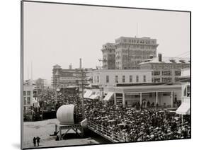 The Boardwalk Parade, Atlantic City, N.J.-null-Mounted Photo