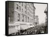 The Boardwalk Parade, Atlantic City, N.J.-null-Framed Stretched Canvas