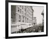 The Boardwalk Parade, Atlantic City, N.J.-null-Framed Photo